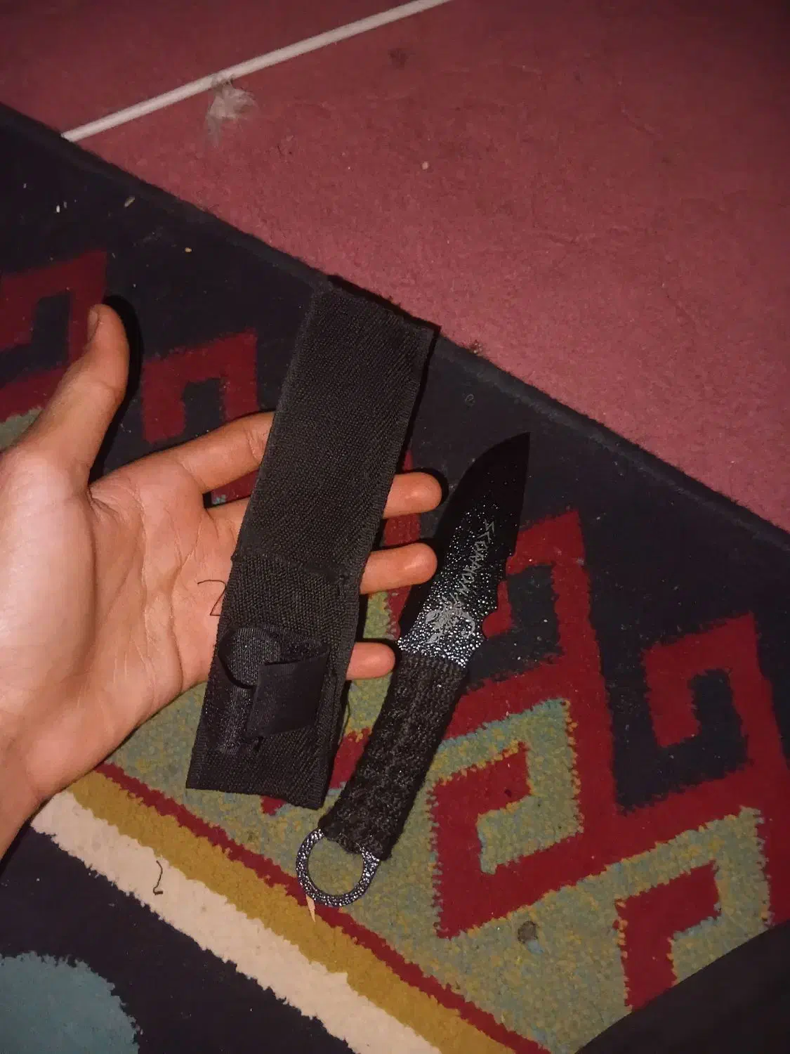 چاقو جنس کربن|کوهنوردی و کمپینگ|یاسوج, |دیوار