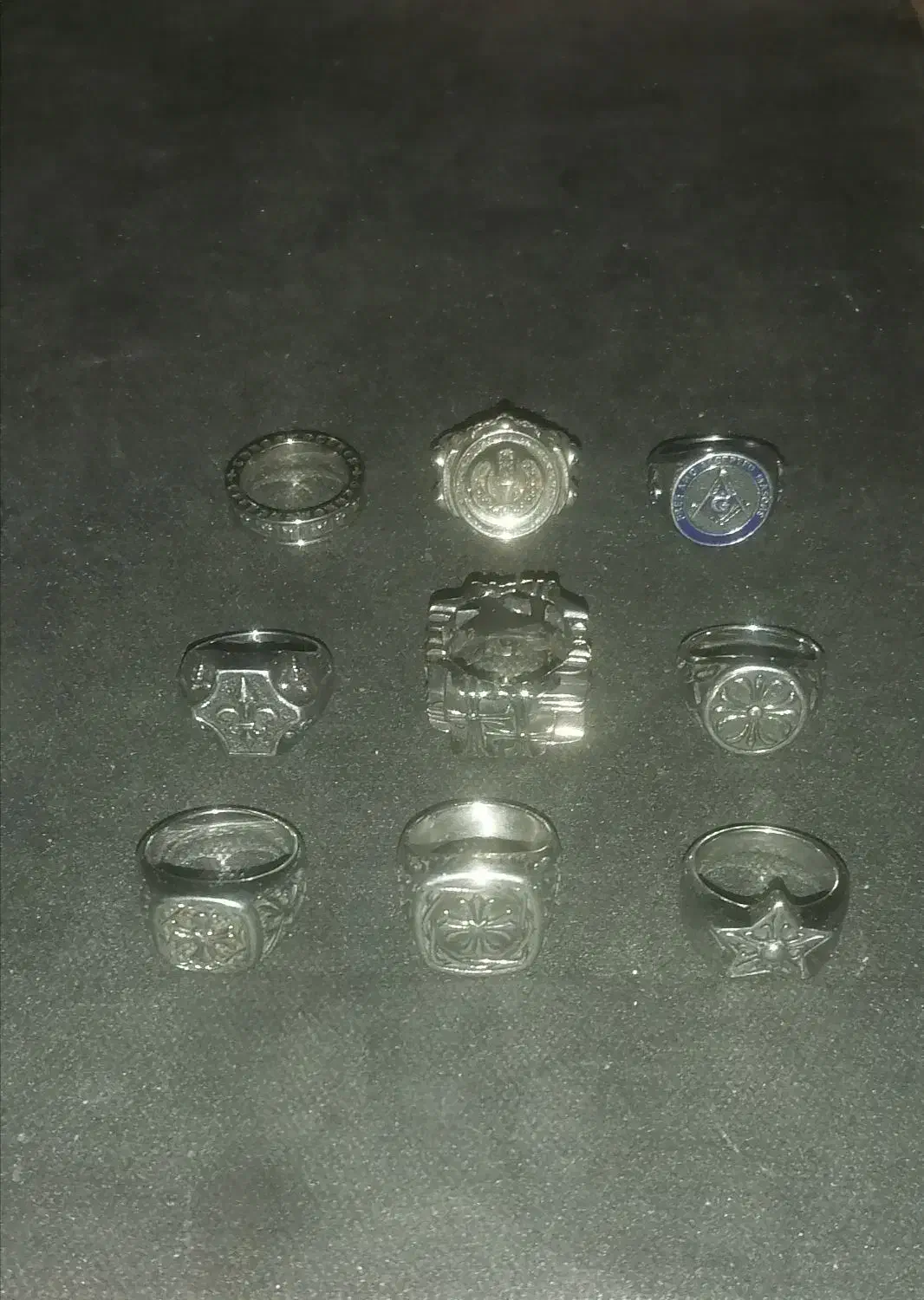 انگشتر و پلاک برند کروم هارتز Chrome Hearts|بدلیجات|تهران, دریاچه شهدای خلیج فارس|دیوار