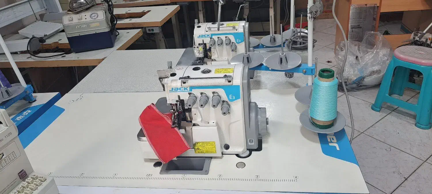 چرخ خیاطی صنعتی راسته سردوز میاندوز جک و زوجی|چرخ خیاطی و ریسندگی|گنبد کاووس, |دیوار