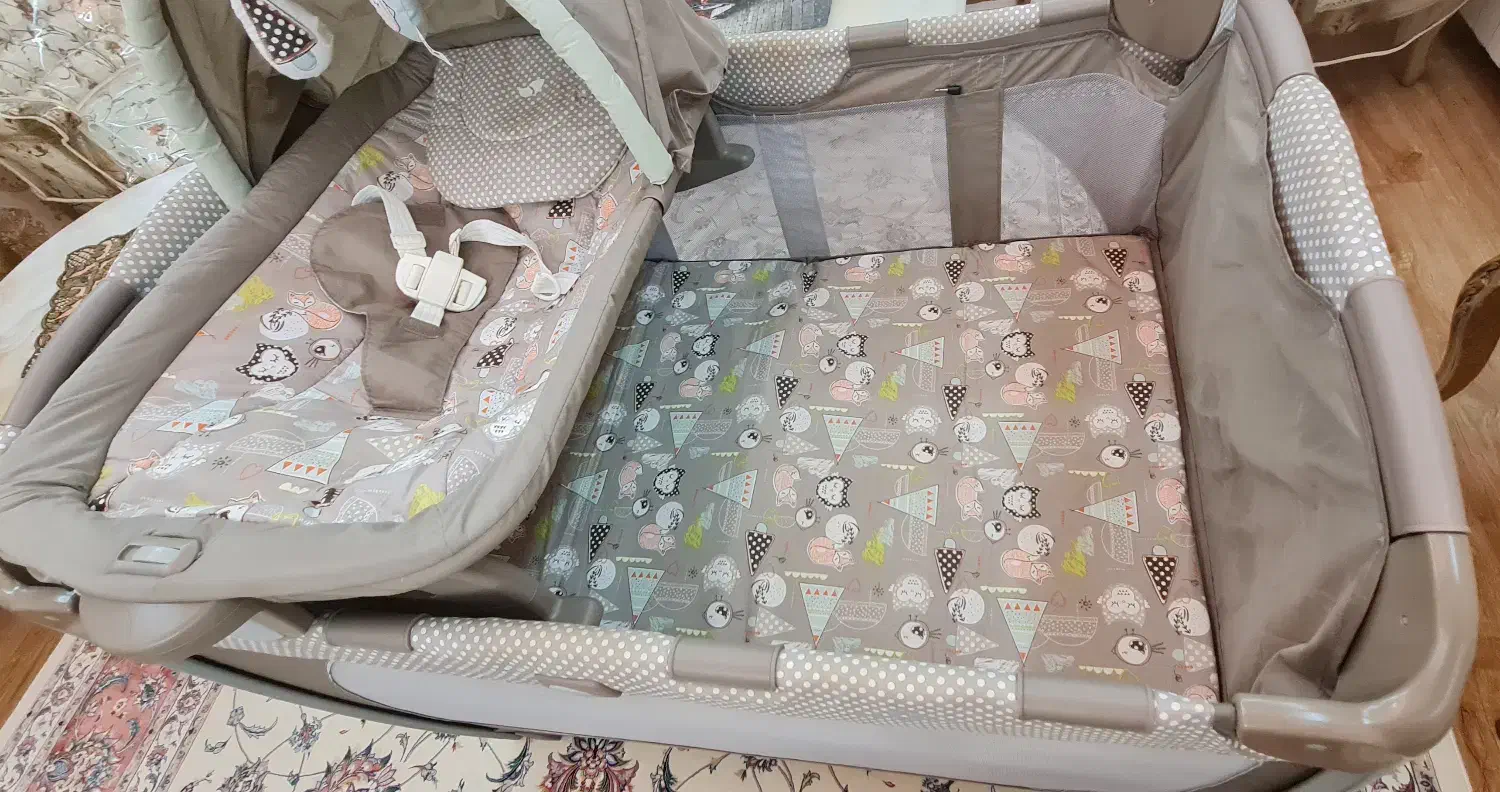 تخت پارک کودک برند joie|تخت و صندلی بچه|رشت, گلسار|دیوار