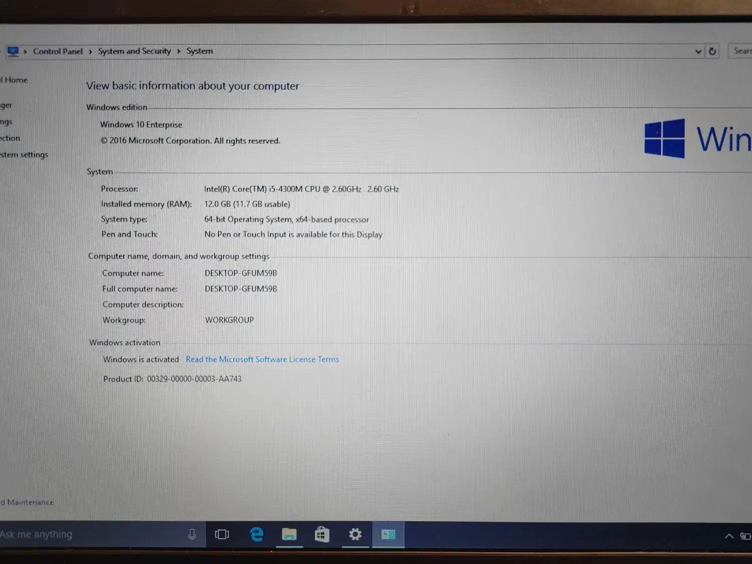 لپتاپ لنوو مدل E540 core i5|رایانه همراه|تهران, شهرک گلها|دیوار