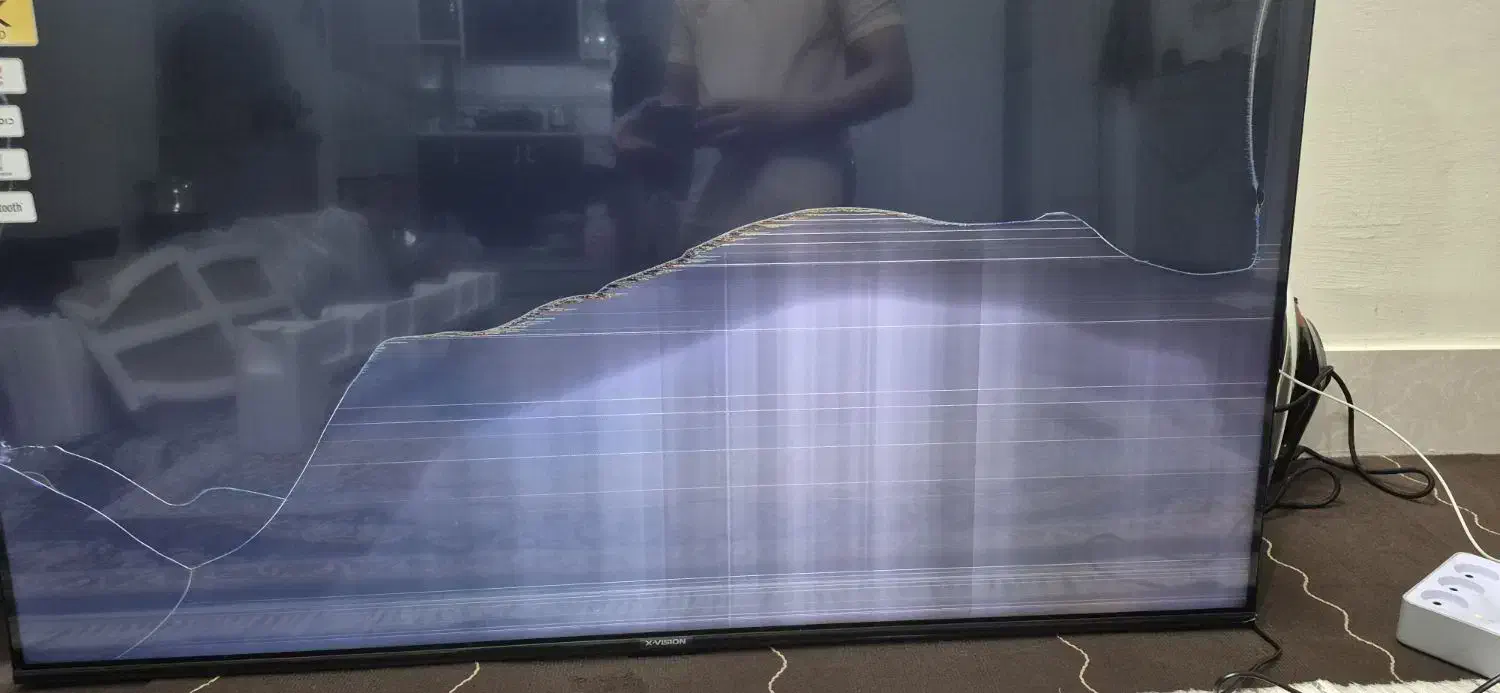 تلوزیون ایکس ویژن ۵۵ اینج نو|تلویزیون و پروژکتور|گرگان, |دیوار