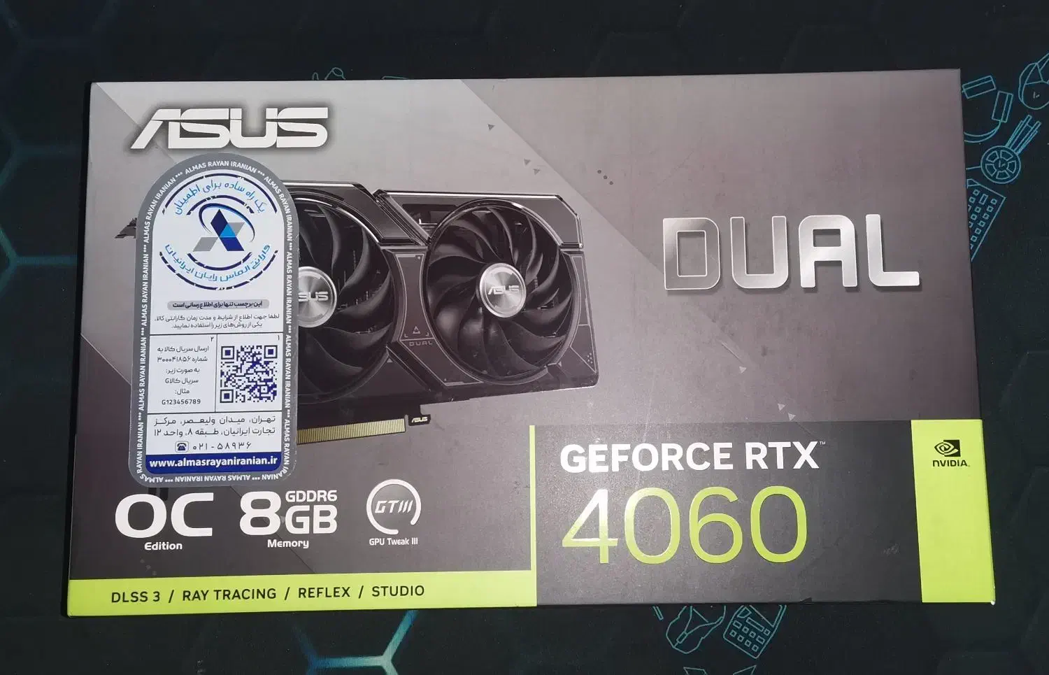 کارت گرافیک Rtx 4060 asus|قطعات و لوازم جانبی رایانه|گرگان, |دیوار