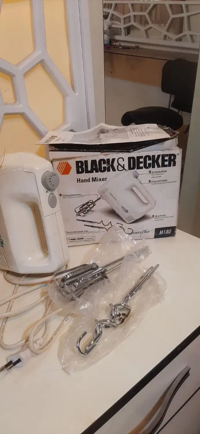 همزن برقی آمریکایی  BlACK & DECKER|خردکن، آسیاب، غذاساز|تهران, شهر زیبا|دیوار