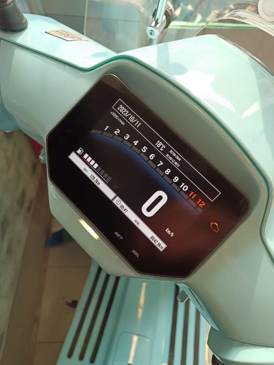 موتورسیکلت طرح وسپا همتاز ۱۵۰ RS|موتورسیکلت|تهران, شهرک بعثت|دیوار