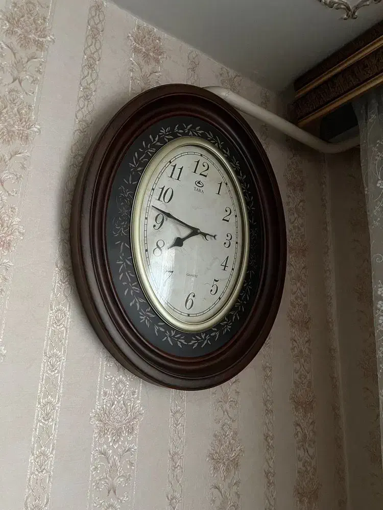 ساعت دیواری طرح چوب|ساعت دیواری و تزئینی|تبریز, |دیوار