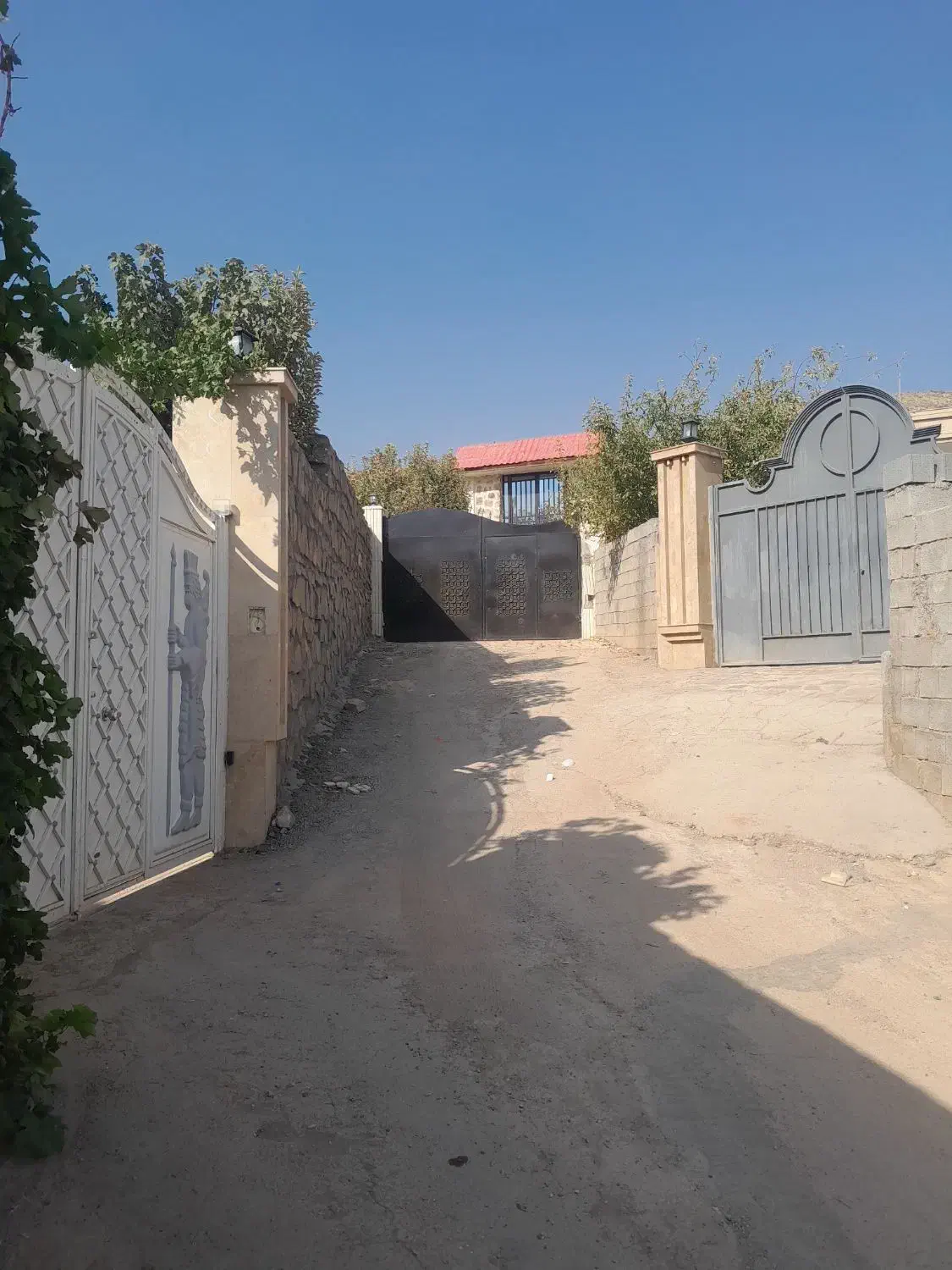 باغ شهری دهشیخ دارای درب و دیوار و برق و اب|فروش زمین و ملک کلنگی|ارژن, |دیوار