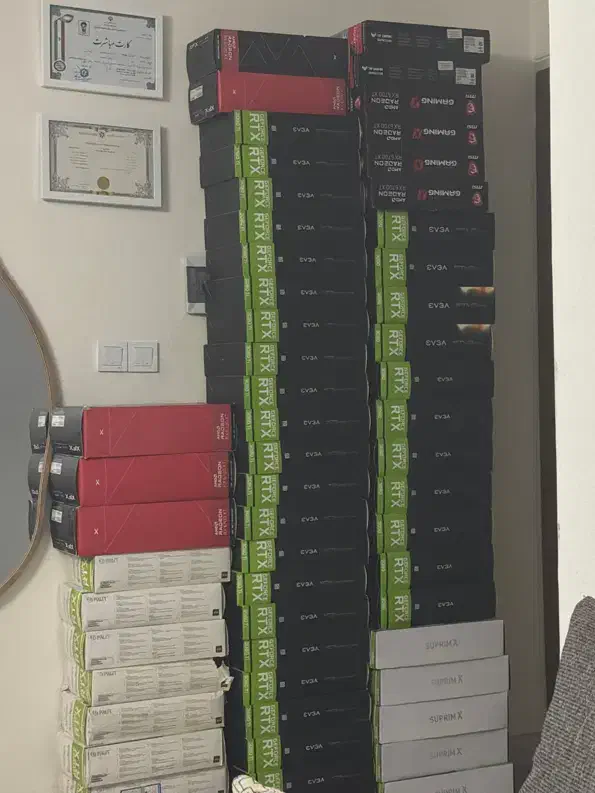 کارت گرافیک ریگ XFX RX 580|قطعات و لوازم جانبی رایانه|تهران, شهرک کوهسار|دیوار