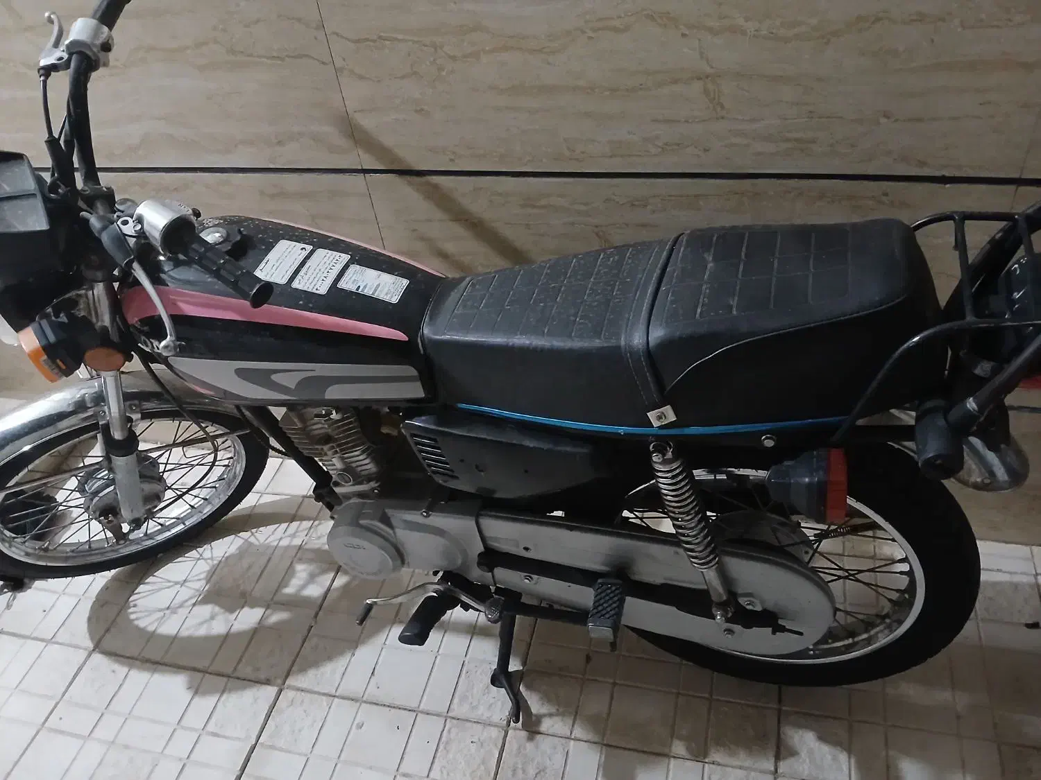 موتور مدل 85|موتورسیکلت|تاکستان, |دیوار