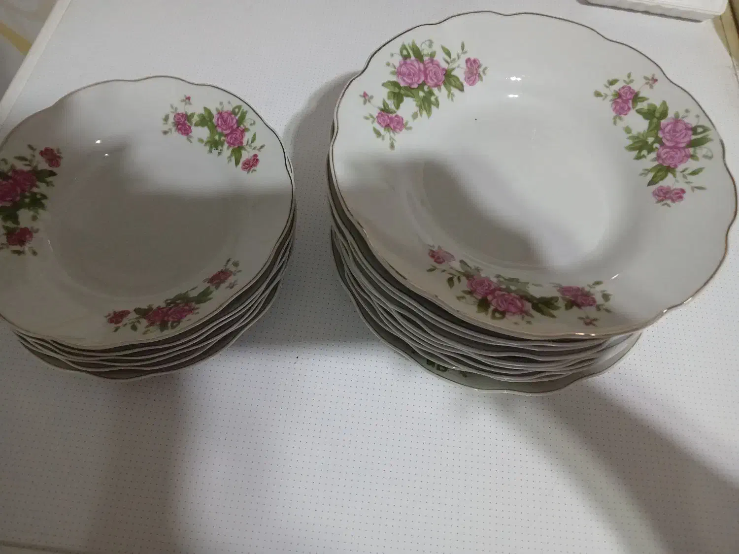 چینی گل سرخ|ظروف سرو و پذیرایی|نسیمشهر, |دیوار