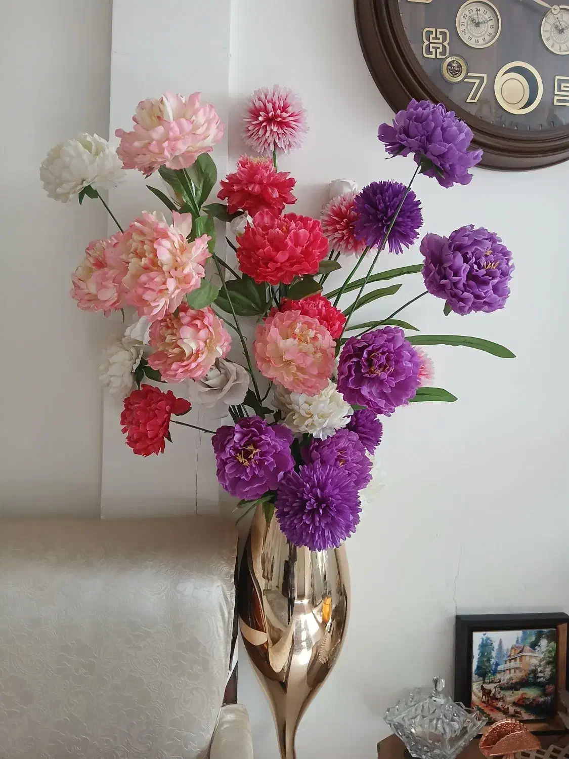 گل وگلدان|گل مصنوعی|قدس, شهرقدس|دیوار