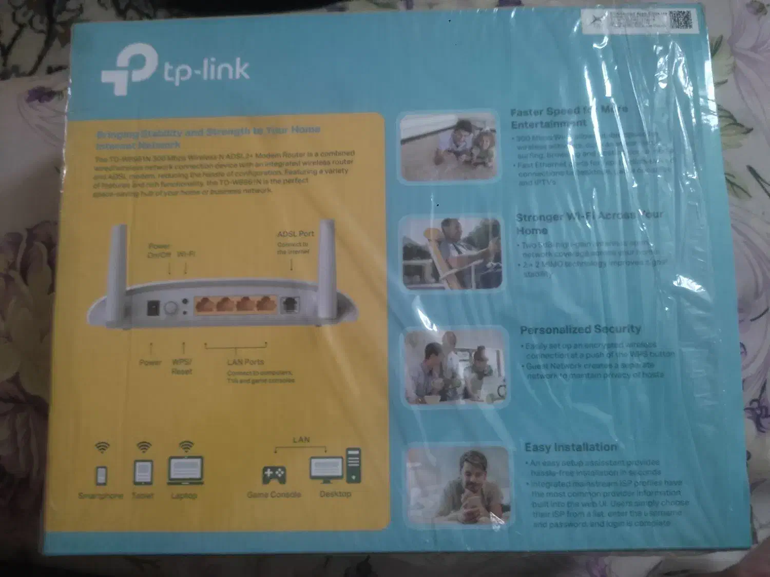 مودم tplink دو انتن|مودم و تجهیزات شبکه|اصفهان, کوی امیریه|دیوار