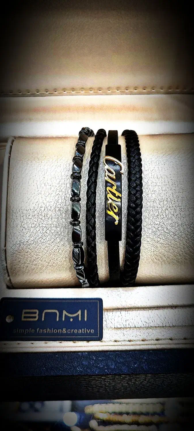 دستبند سه لاین چرم مردانه|بدلیجات|قم, ارم|دیوار