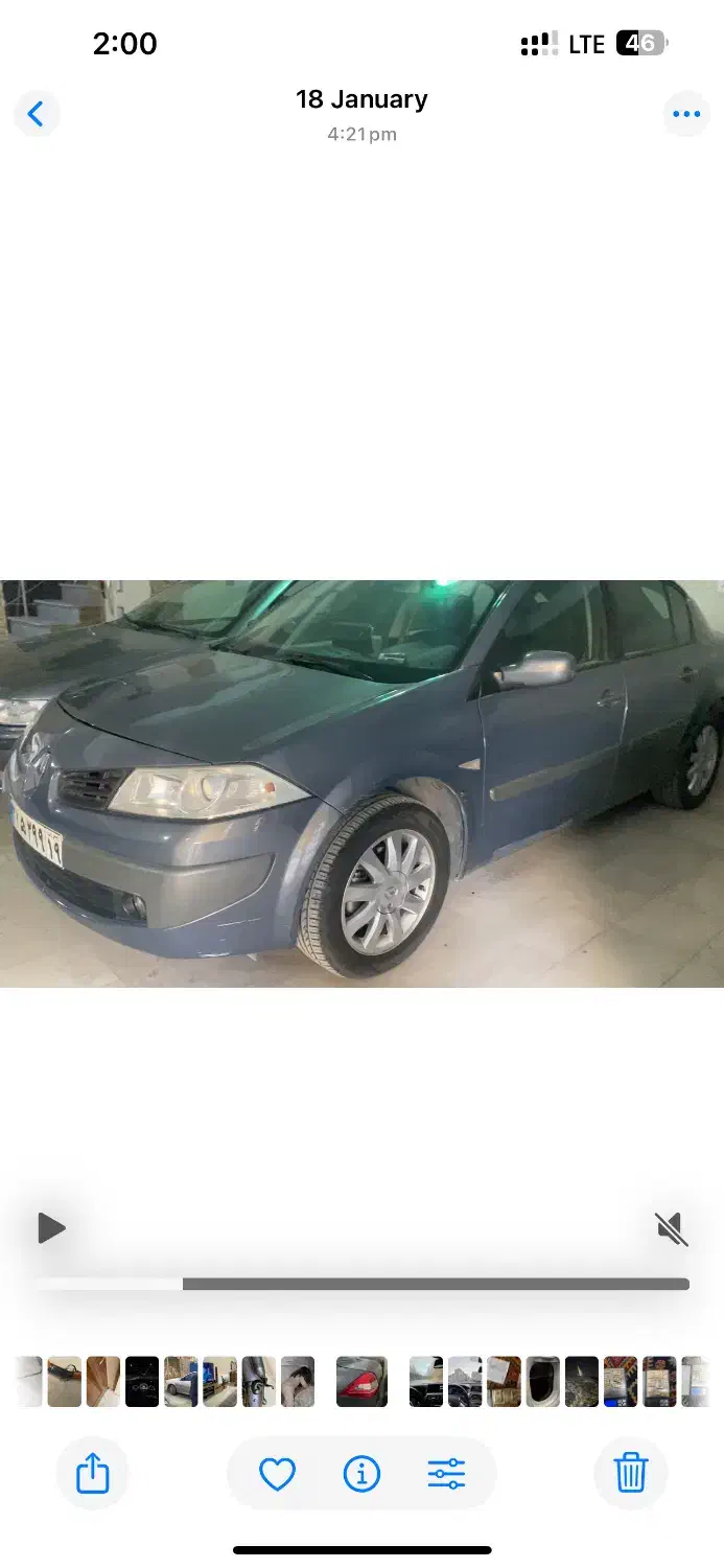 مگان 2000 اتومات وارداتی 88|خودرو سواری و وانت|کرمانشاه, |دیوار