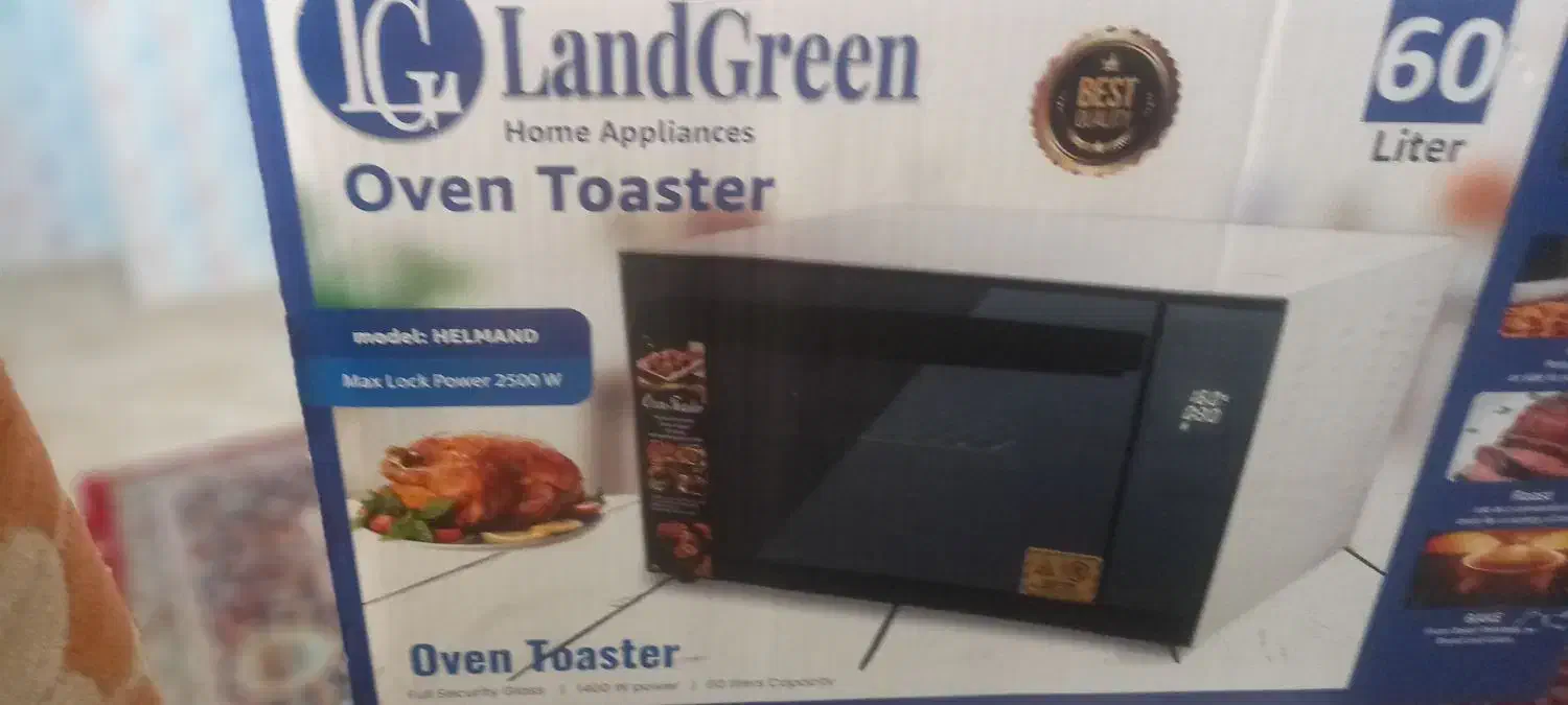 آون تستر 60لیتری 2500واات|اجاق گاز و لوازم برقی پختوپز|قزوین, |دیوار