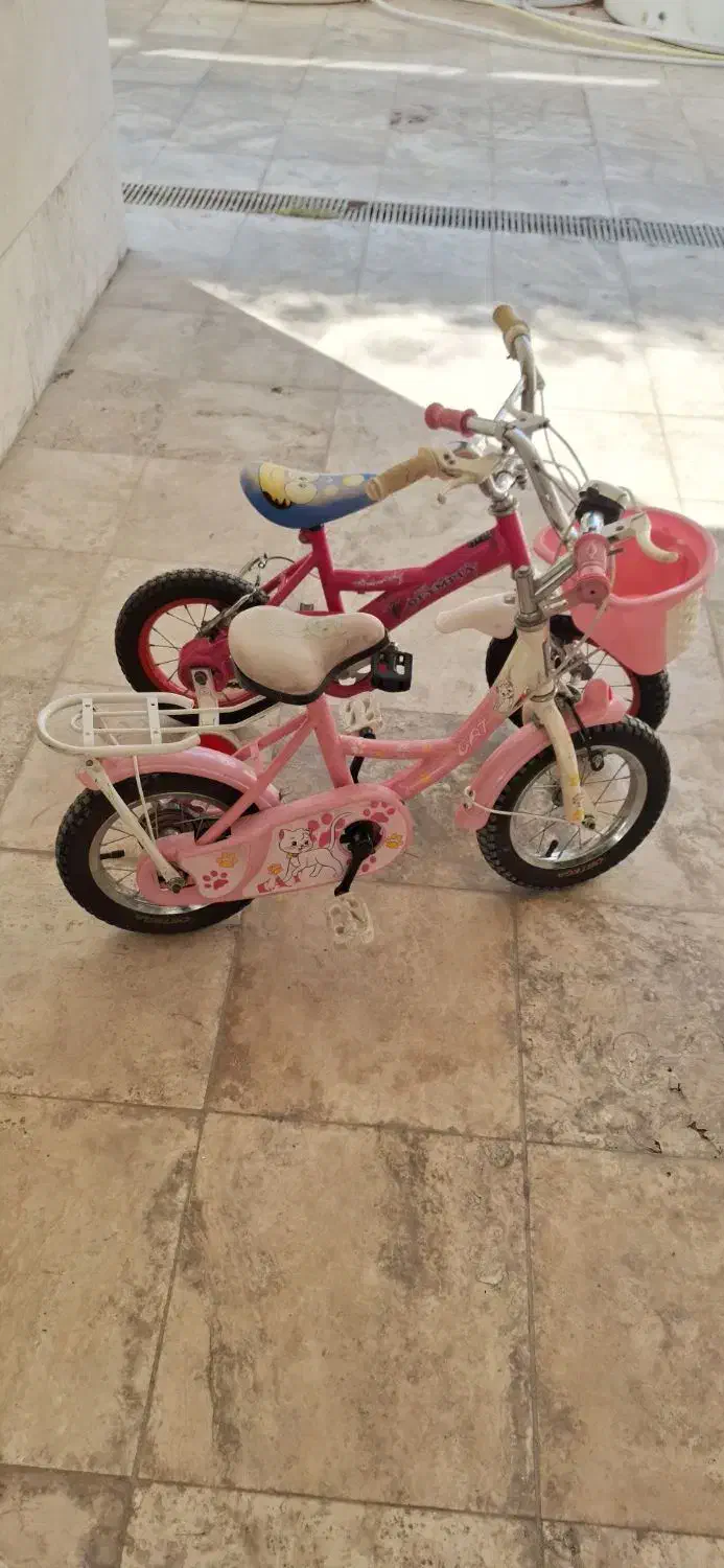 دوچرخه بچگانه ۲تا|دوچرخه، اسکیت، اسکوتر|کیش, |دیوار