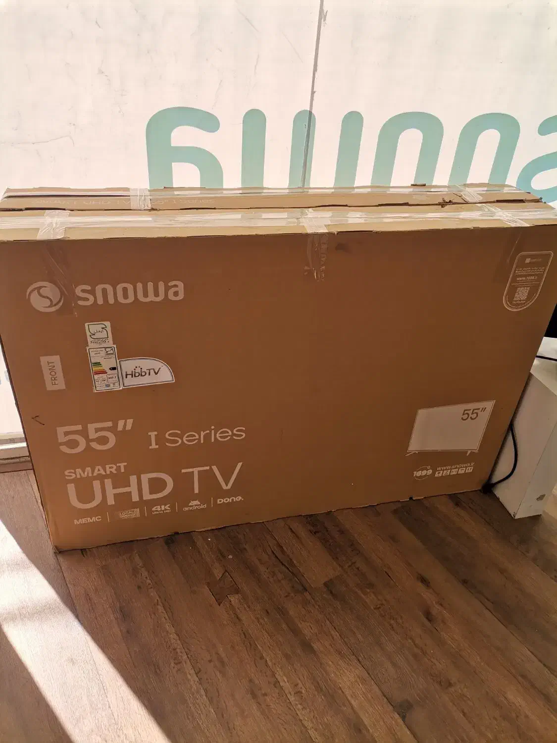 تلویزیون اسنوا555ui سایز ۵۵ اینچ کیفیت Ultra HD 4K|تلویزیون و پروژکتور|تربت‌حیدریه, ترمینال|دیوار
