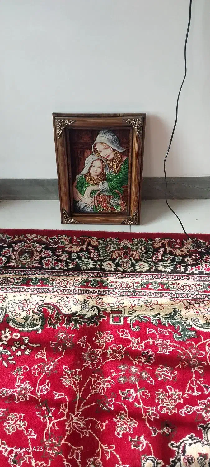 تابلوفرش دست بافت|تابلو فرش|ماهان, |دیوار