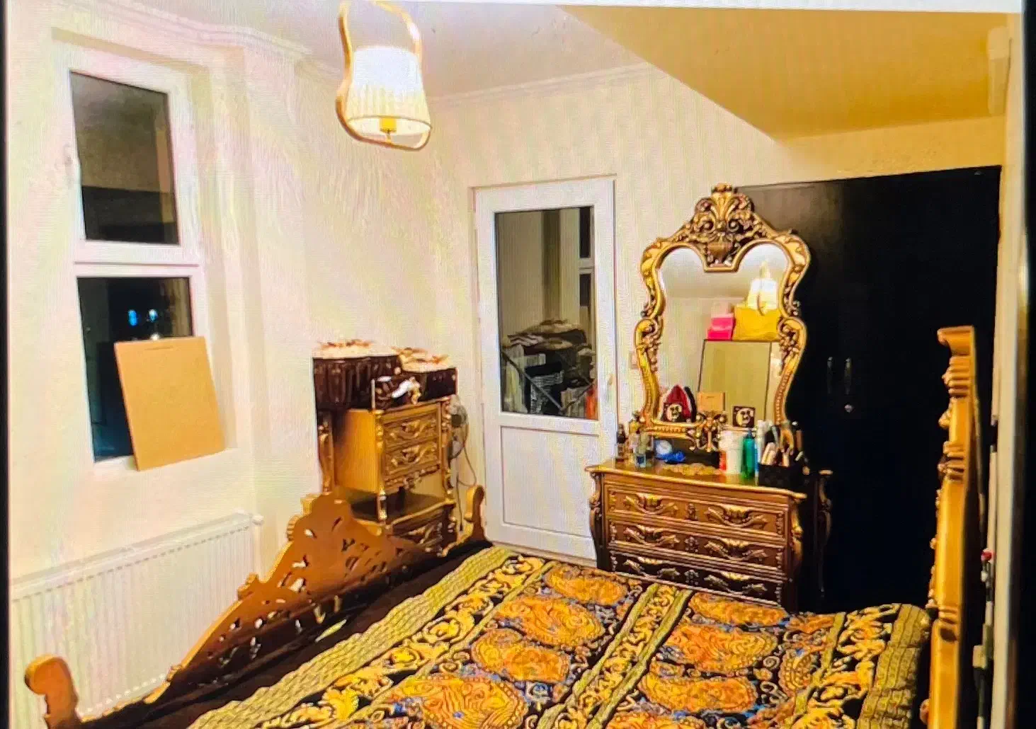 تخت دو نفره|تخت و سرویس خواب|یزد, |دیوار