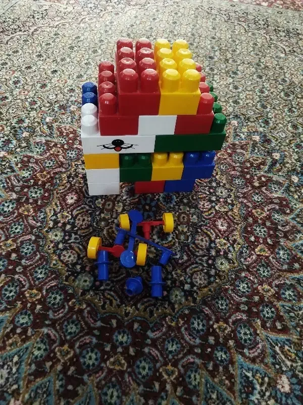 لگوی آجری|اسباب‌بازی بچه|مشهد, سید رضی|دیوار