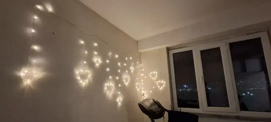 ریسه چراغ|ریسه و چراغ تزئینی|تبریز, |دیوار