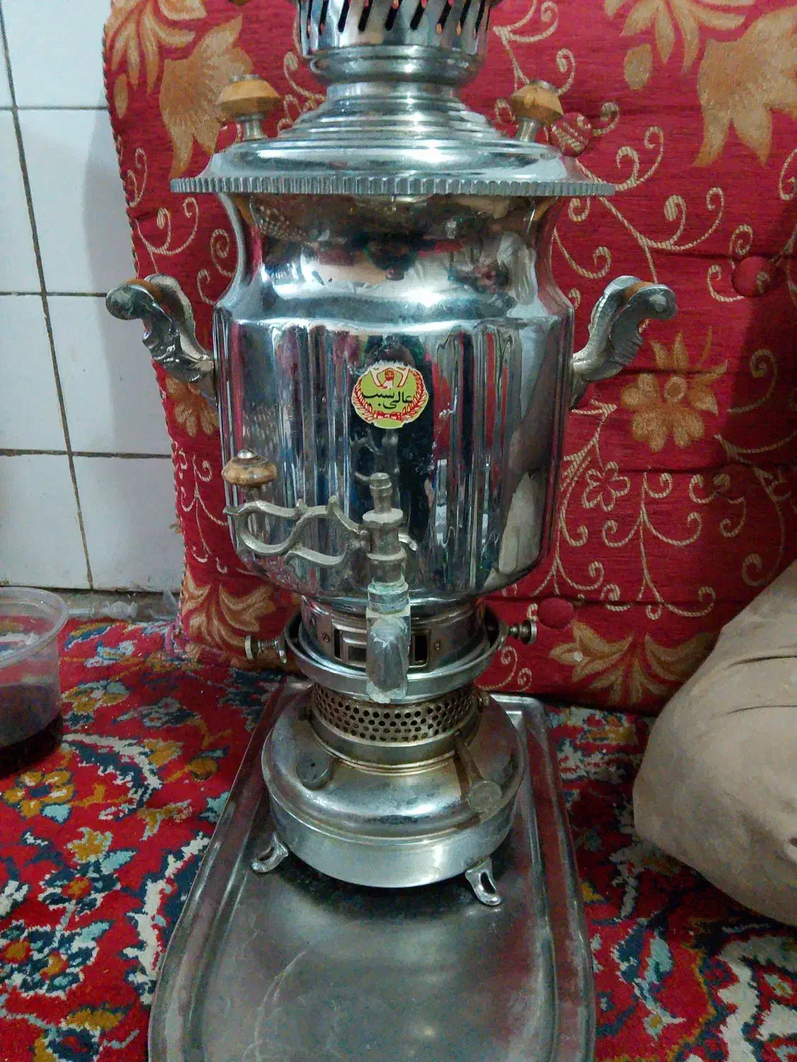 سماورنفتی عالی نسب درحدنوسالم|کلکسیون اشیاء عتیقه|قم, رضویه|دیوار