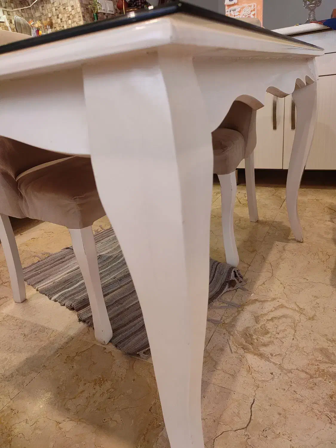 میز ناهار خوری 4نفره|میز و صندلی غذاخوری|تهران, سازمان آب|دیوار