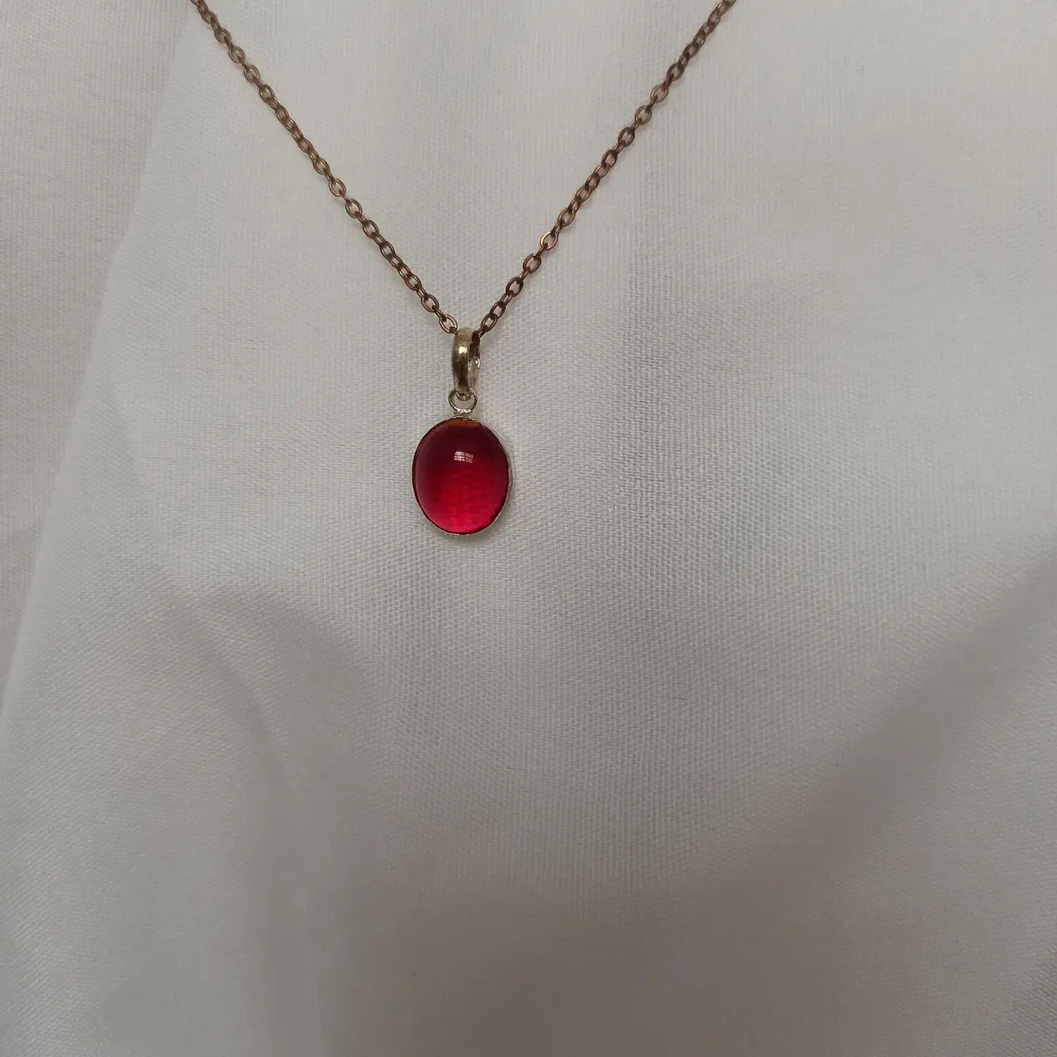 مدال نقره نگین یاقوتی کد ۶۶۱|جواهرات|اصفهان, مولوی|دیوار