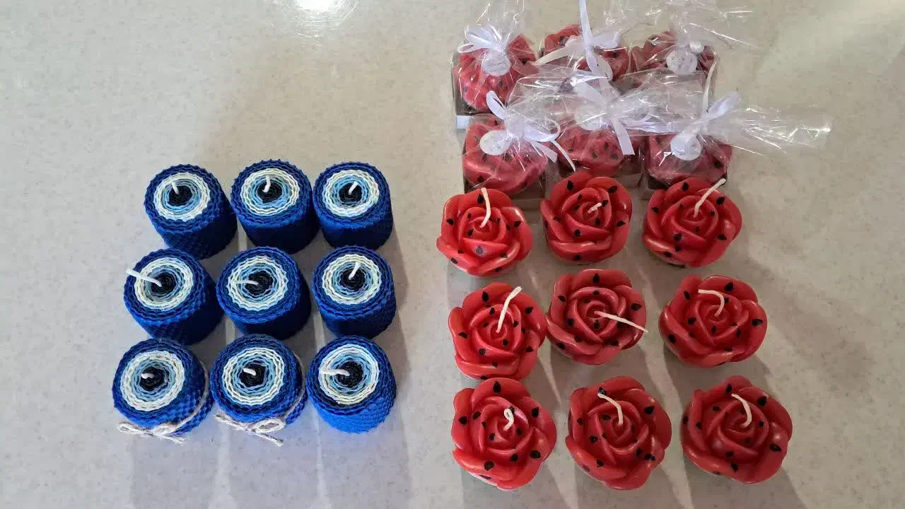 شمع یلدایی|صنایع دستی و سایر لوازم تزئینی|اصفهان, مهدی آباد|دیوار