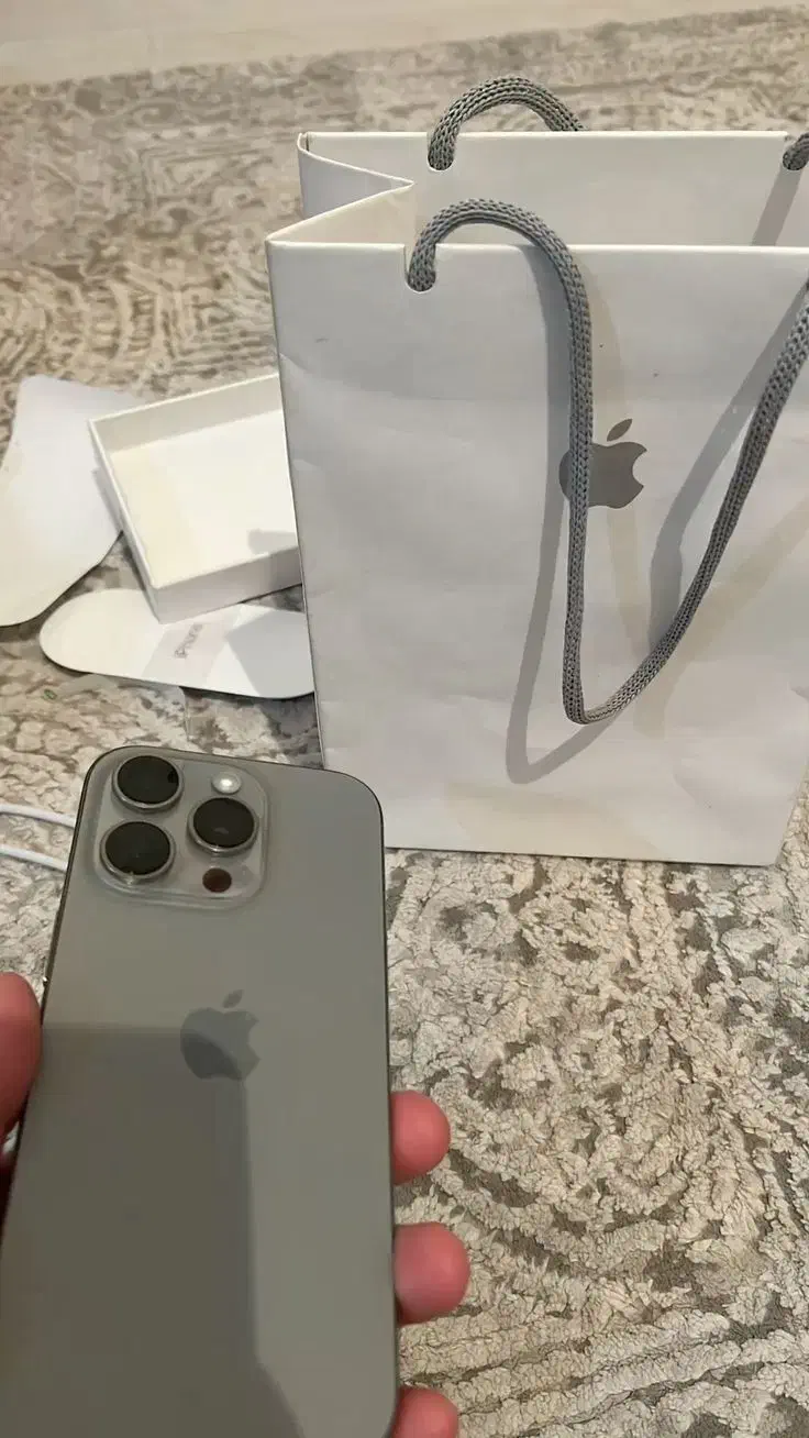 iphone 15 pro max 1tra ریجستر شده باطری 97 ZAA|موبایل|تهران, سازمان برنامه جنوبی|دیوار