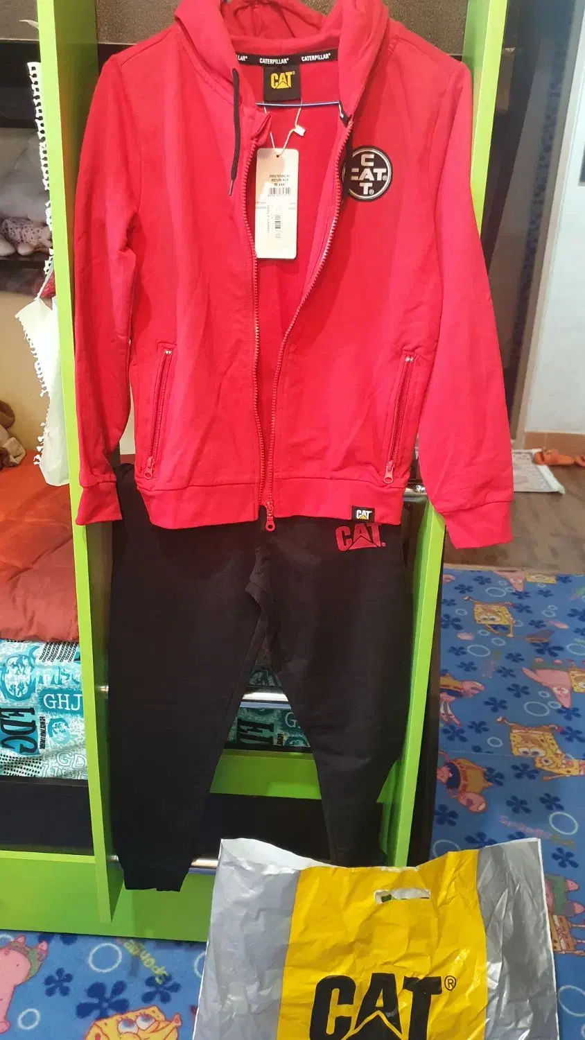 سویشرت و شلوار رد بلک کاترپیلار اصل|لباس|شیراز, زرهی|دیوار