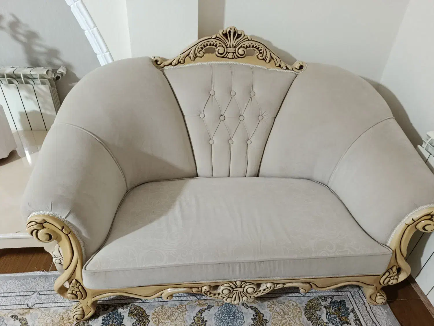 مبل ترک چوب راش سالم 39تومان|مبلمان خانگی و میز عسلی|رشت, ولکس|دیوار