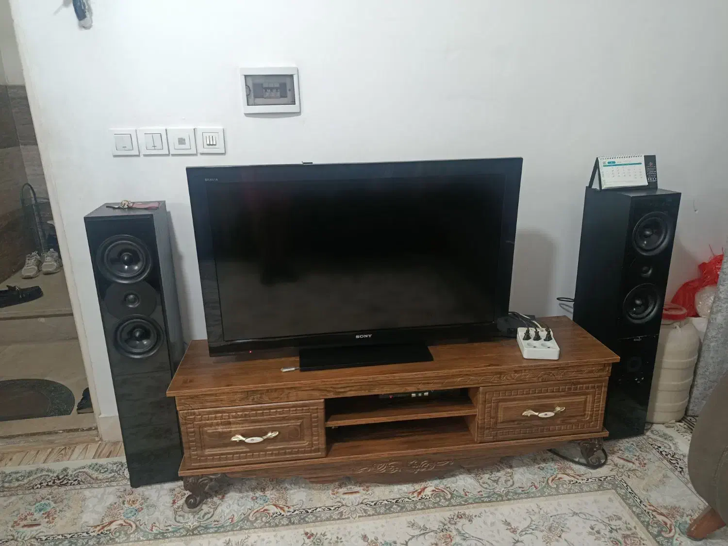 اسپیکر و باند خانگی کارکرده سالم|سیستم صوتی خانگی|بهارستان, |دیوار