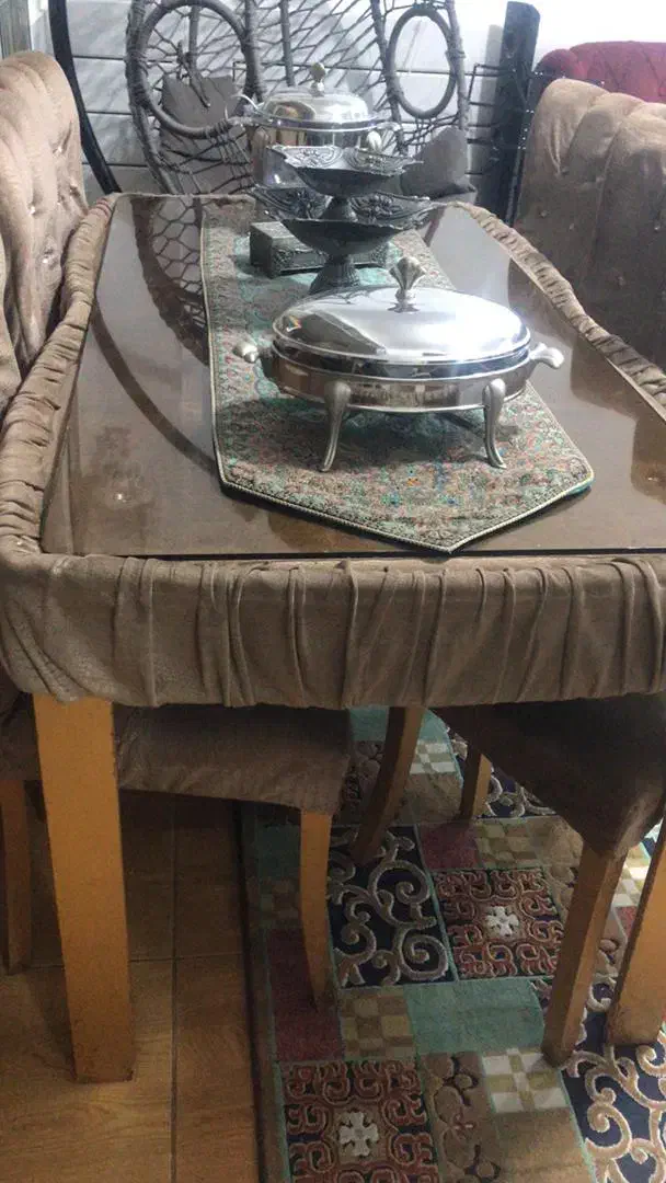 میز نهارخوری ۶ نفره|میز و صندلی غذاخوری|تیران, |دیوار