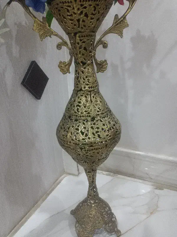 گلدان برنج|صنایع دستی و سایر لوازم تزئینی|پاکدشت, پاکدشت (مامازند)|دیوار