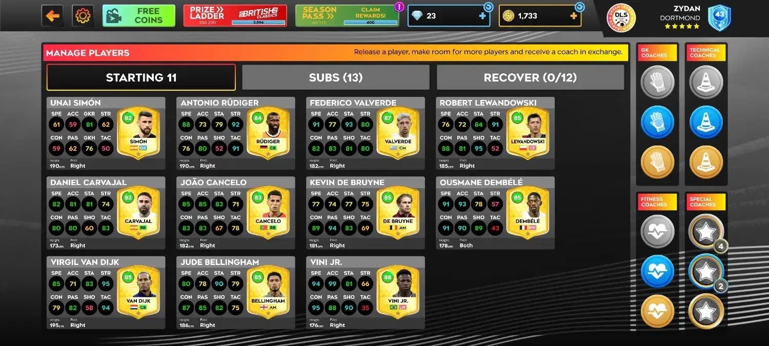 اکانت دریم لیگ|کنسول، بازی ویدئویی و آنلاین|میبد, |دیوار