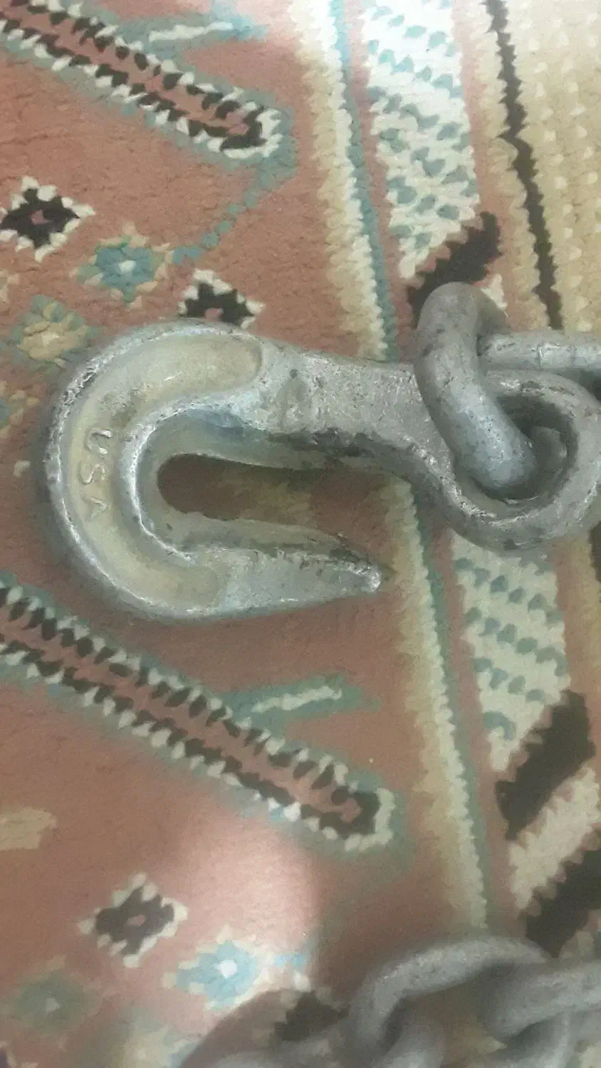 زنجیر جرثقیل باربرداری ۳متری آمریکایی|ابزارآلات|محمدیه-قزوین, |دیوار