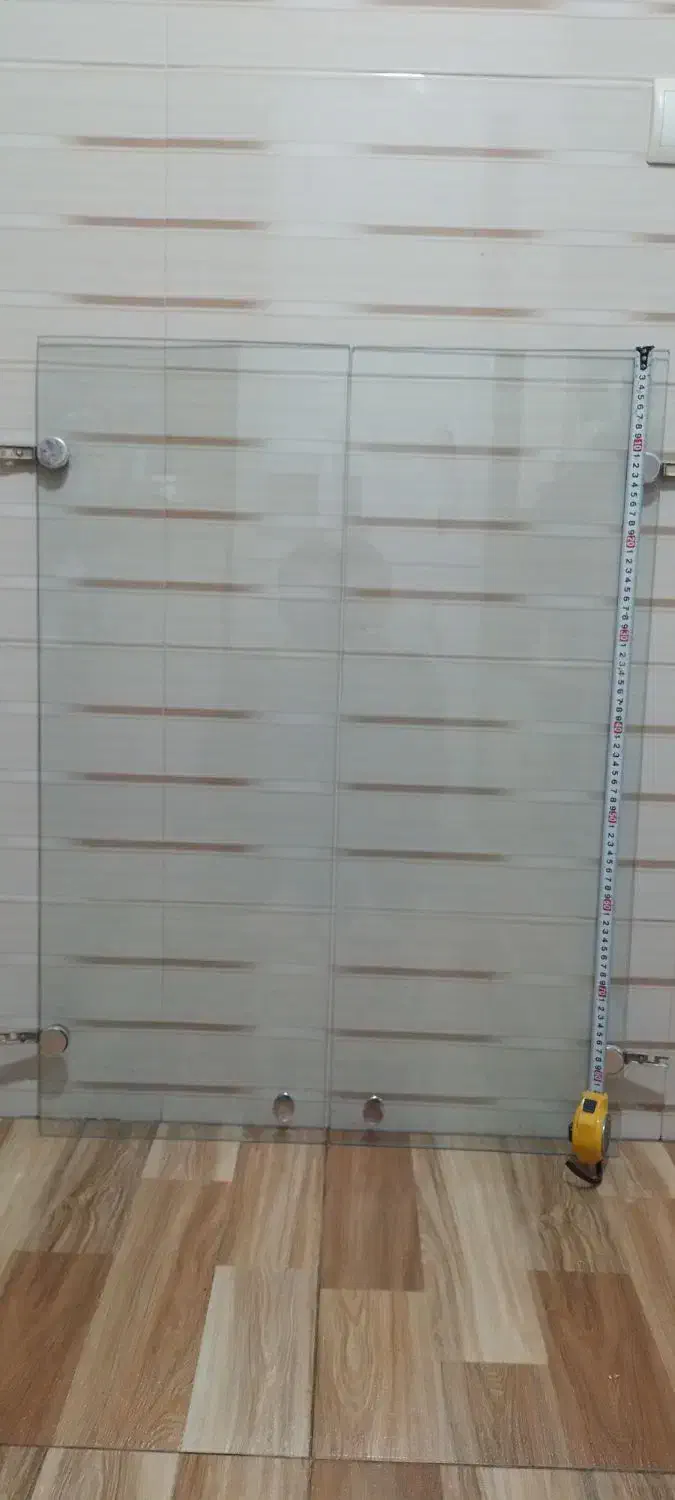 درب شیشه ای ۶میل|آینه|مراغه, |دیوار