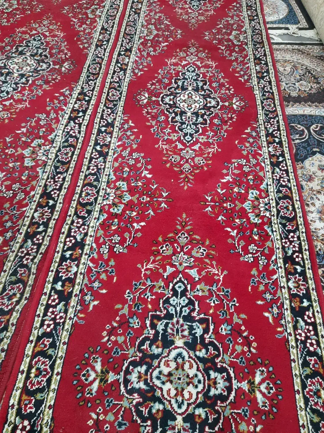 یک جفت فرش ۶ متری و یک عدد کناره|فرش|قم, زنبیل آباد|دیوار