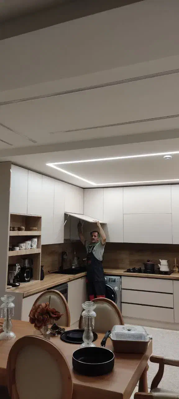 کابینت آشپزخانه|جاکفشی، کمد، دراور|زنجان, |دیوار