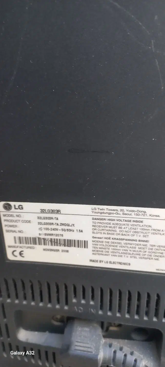 ال جی ۳۲|تلویزیون و پروژکتور|ری, دولت‌آباد|دیوار