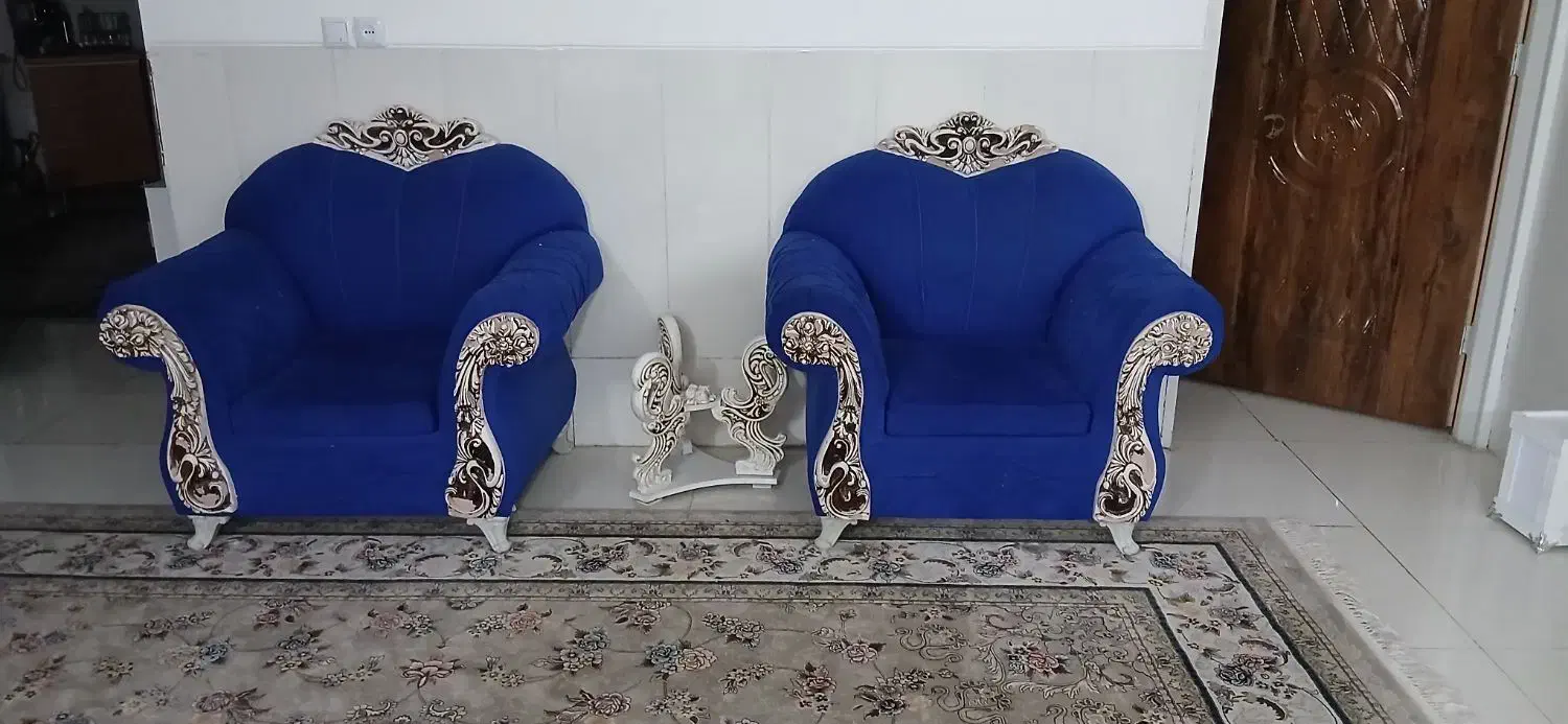 مبل  هفت نفره به همراه میز|مبلمان خانگی و میز عسلی|یزد, |دیوار