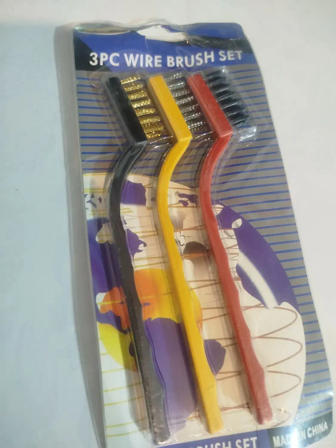 فرچه سیمی سه عددی جهت نظافت|لوازم نظافت|شیراز, مسلم|دیوار