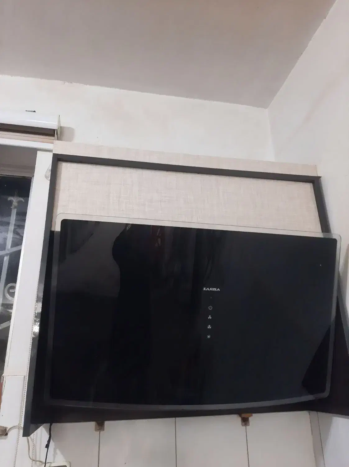 کابینت ام دی اف روکش های کلاس بهمراه هود در حد نو|جاکفشی، کمد، دراور|خلخال, |دیوار