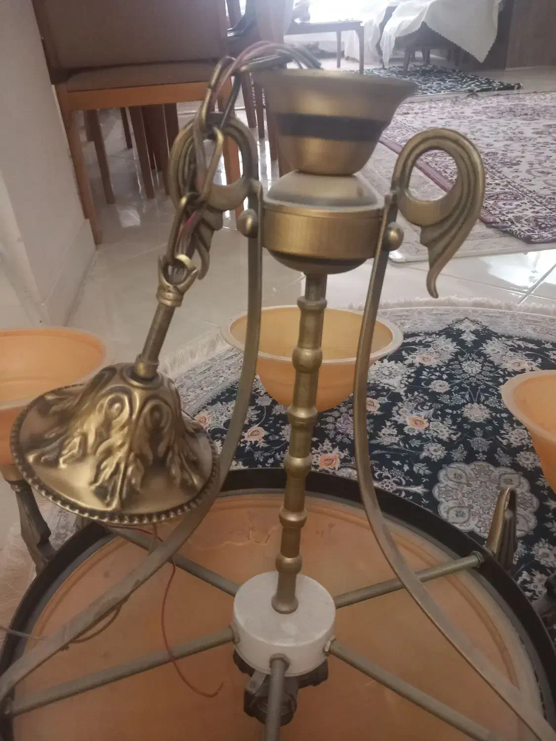 لوستر|لوستر و چراغ آویز|کرج, آق تپه|دیوار