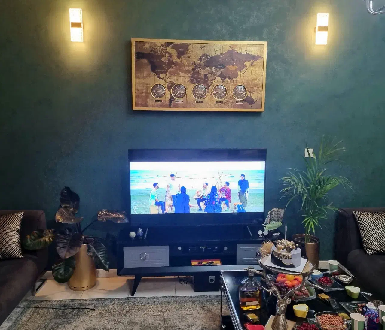 ساعت دیواری ۵ موتوره|ساعت دیواری و تزئینی|تهران, ولنجک|دیوار