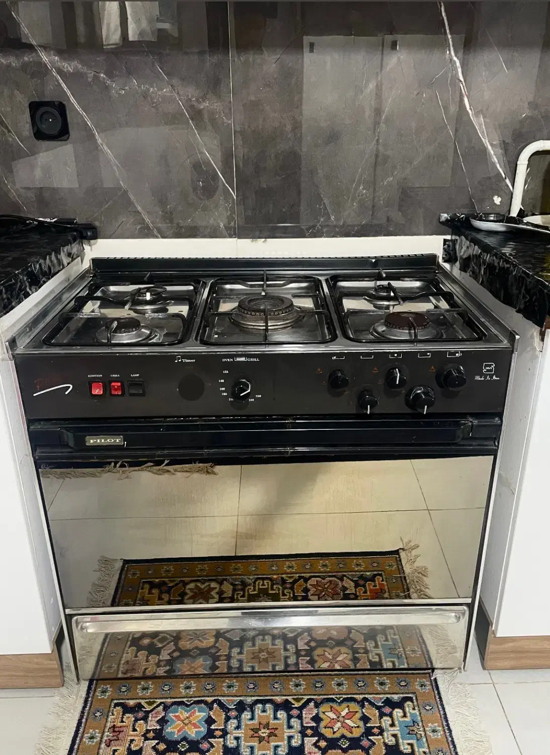 گاز فردار استیل پیلوت|اجاق گاز و لوازم برقی پخت‌وپز|زرند, |دیوار