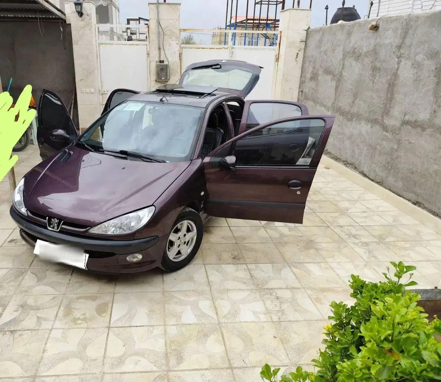 206 تیپ2 مدل 95|خودرو سواری و وانت|نیشابور, دارایی|دیوار