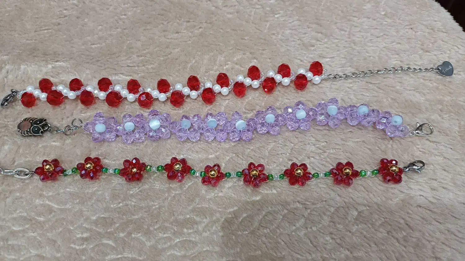 دستبند های دستساز جذاب کریستال|بدلیجات|نجف‌آباد, شیخ بهایی جنوبی|دیوار