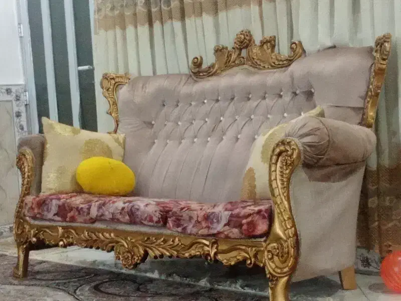 مبل نیمه سلطنتی|مبلمان خانگی و میز عسلی|قرچک, مهدیه|دیوار